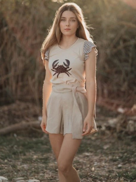 Conjunto de camiseta y short