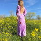 Vestido sin espalda para evento