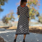 Vestido corto MUSGO FLOR - Little MooN