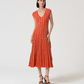 Vestido midi de punto
