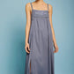 Vestido FORMENTERA AZUL de Meisïe - Little MooN