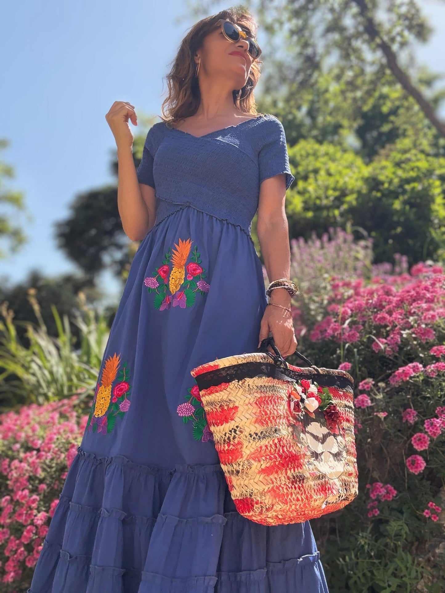 Vestido cuerpo engomado