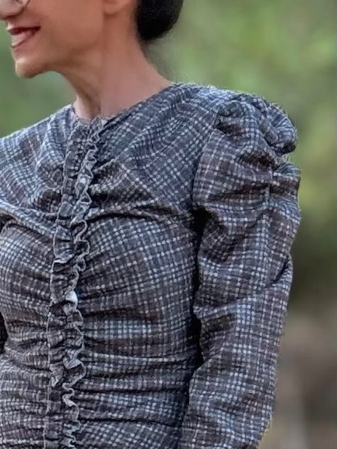 Vestido largo de cuadros COSITA - Little MooN