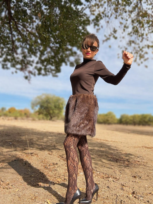 Vestido mini combi PELITO - Little MooN