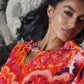 Vestido de luna llena mini floral