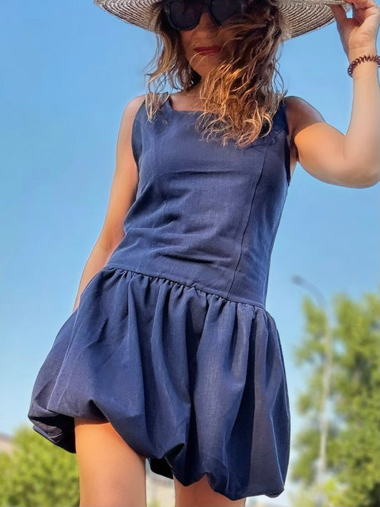 Vestido MINI GLOBO - Little MooN