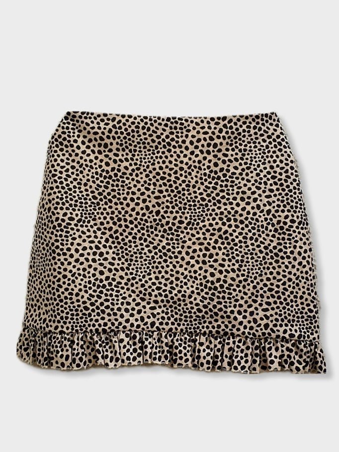 Falda mini manchitas ROSMARIE
