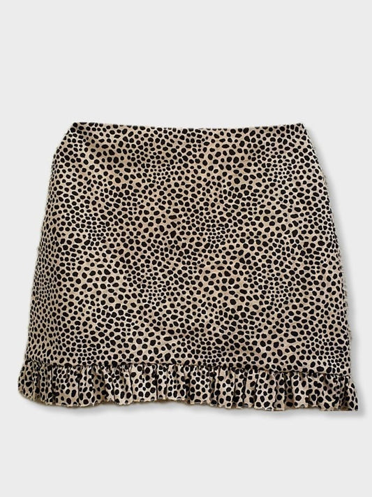 Falda mini manchitas ROSMARIE
